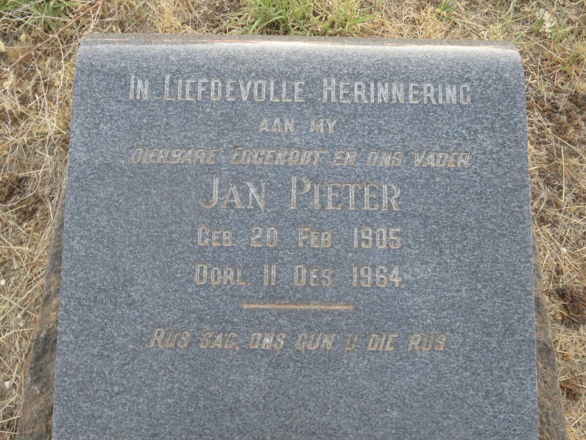 RICHTER Jan Pieter 1905-1964 &amp; Johanna Catherina Jacoba 1911-1990