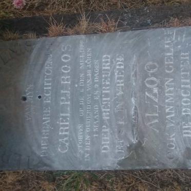 ROOS Carel P.J. -1877 :: ROOS Susanna C. -1887