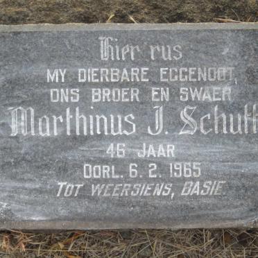 SCHUTTE Marthinus J. -1965