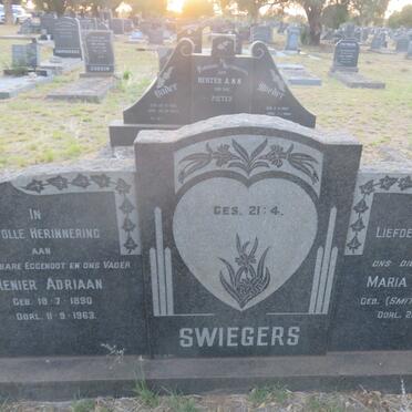 SWIEGERS Renier Adriaan 1890-1963 &amp; Maria Elizabeth SMIT 1895-1976