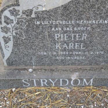 STRYDOM Pieter Karel 1949-1976