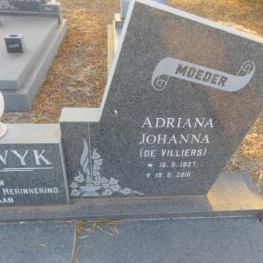 WYK Gert Matthys, van 1925-1981 &amp; Adriana Johanna nee DE VILLIERS 1927-2016