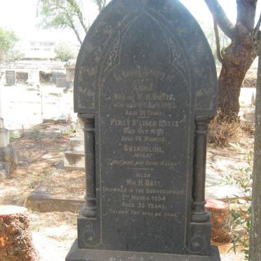 BATTS Wm. H. -1904 &amp; Annie -1902 :: BATTS Percy St.Leger -1899 :: BATTS Gwendoline -1???