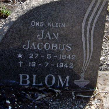 BLOM Jan Jacobus 1942-1942