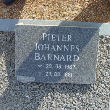 BARNARD Pieter Johannes 1967-1991