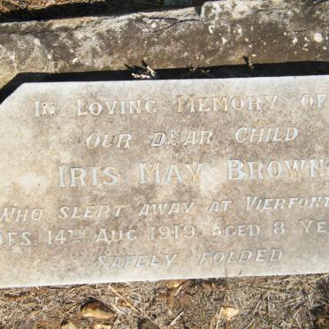 BROWN Iris May -1919