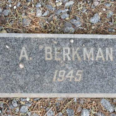BERKMAN A. -1945