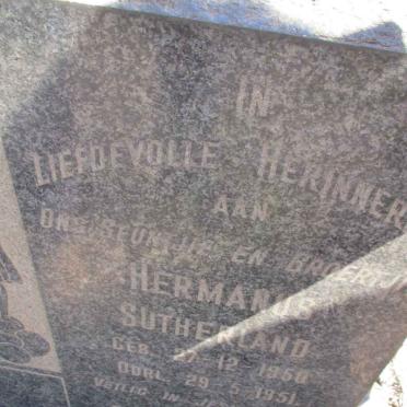 BENADE Hermanus Sutherland 1950-1951