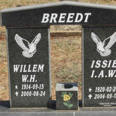 BREEDT W.H. 1914-2000 &amp; I.A.W. 1920-2004