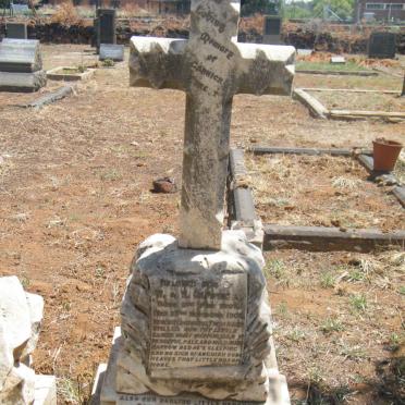 CAMPBELL Gabrick Ebrect 1901-1901 :: CAMPBELL Alexina Frances 1903-1903