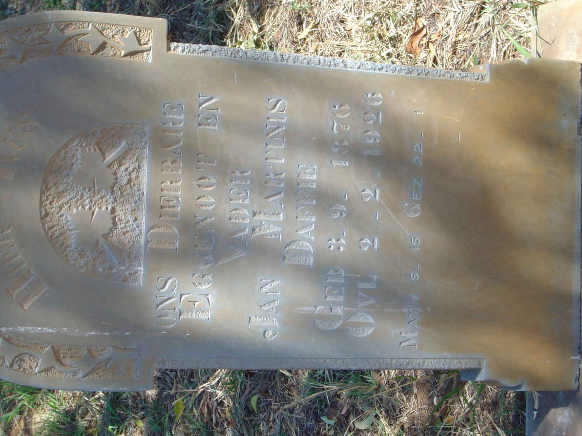 DAFFIE Jan Martinis 1876-1926