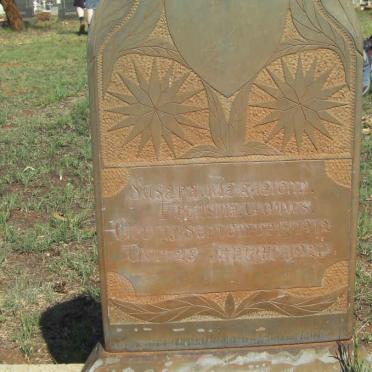 GOUWS Susara Magdalena Fransina 1912-1920