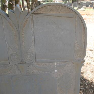 GELDERBLOM Johanna Magdalena nee OOSTHUIZEN 1904-1931