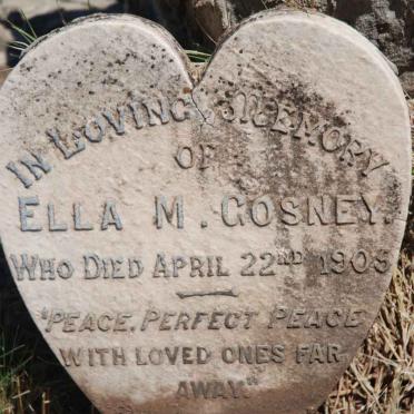 GOSNEY Ella M. -1905