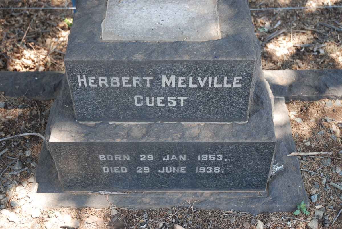 GUEST Herbert Melville 1853-1938