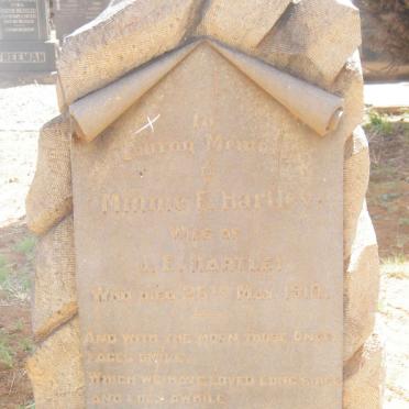 HARTLEY Minnie E. -1919