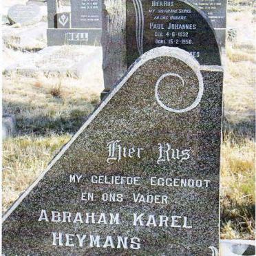 HEYMANS Abraham Karel 1895-1972