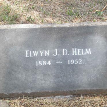 HELM Elwyn J.D. 1884-1952