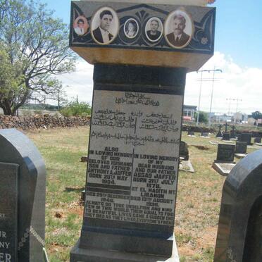 JAFFER Anthony A. 1904-1946 :: JAFFER Assad 1878-1936