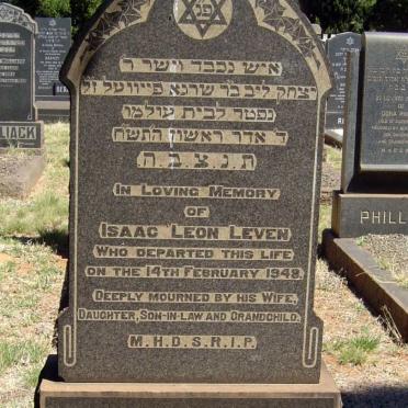 LEVEN Isaac Leon -1948