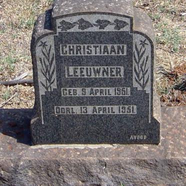 LEEUWNER Christiaan 1951-1951