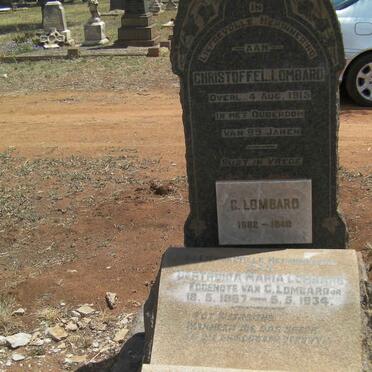 LOMBARD Christoffel -1915 :: LOMBARD C. 1862-1940 &amp; Gertruida Maria 1867-1934