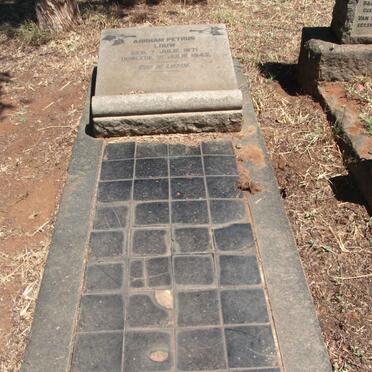 LOUW Abrham Petrus 1871-1942