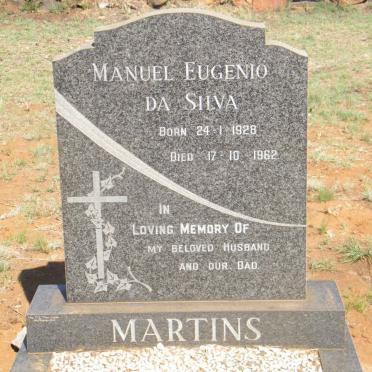 MARTINS Manuel Eugenio Da Silva 1928-1962