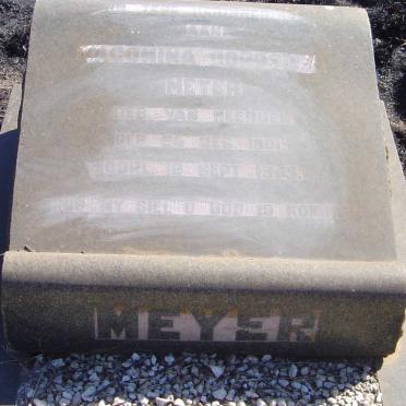 MEYER Jacomina Dorothea nee VAN HEERDEN 1901-1953