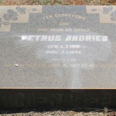 NIENABER Petrus Andries 1919-1944