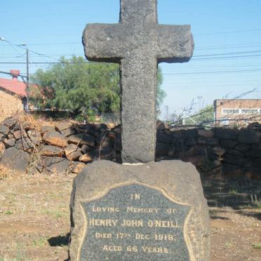 O’NEILL Henry John -1918