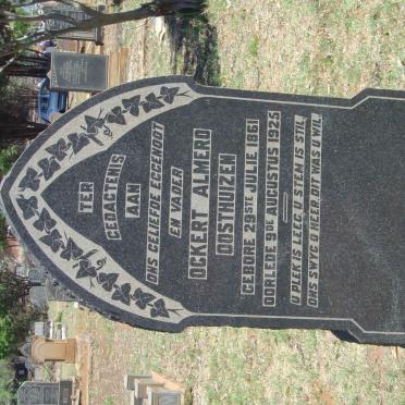 OOSTHUIZEN Ockert Almero 1961-1925