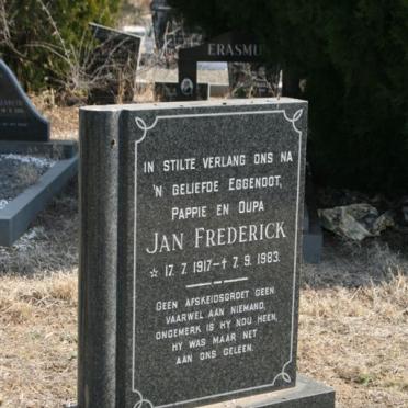 OBERHOLZER Jan Frederick 1917-1983