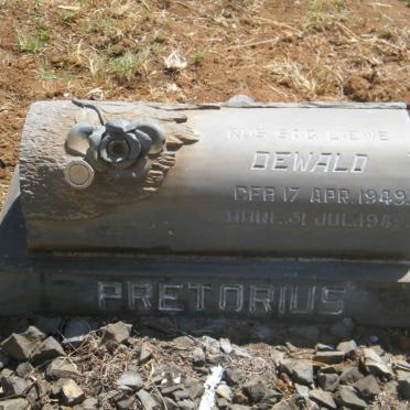 PRETORIUS Dewald 1949-1949