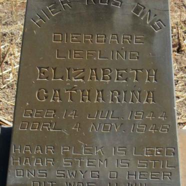 RENSBURG Elizabeth Catharina, van 1944-1946
