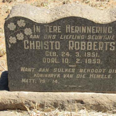 ROBBERTSE Christo 1951-1953