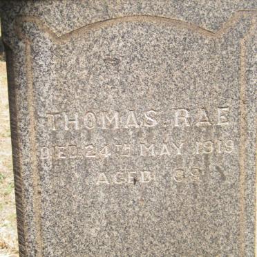 RAE Thomas -1919
