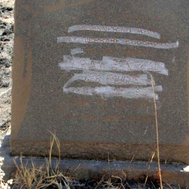 SENEKAL Miriam nee FOUCHE 1919-1957