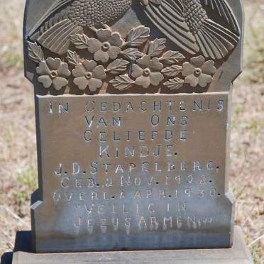 STAPELBERG J.D. 1928-1930