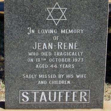 STAUFFER Jean-René -1973