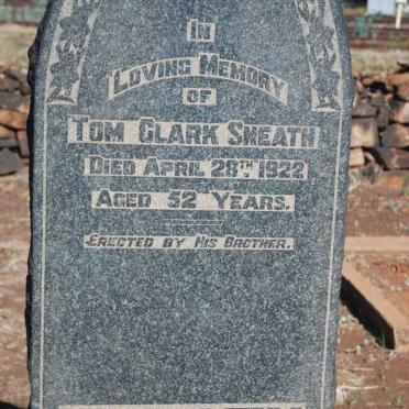 SNEATH Tom Clark -1922