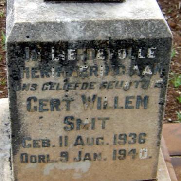 SMIT Gert Willem 1936-1940