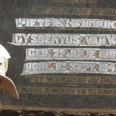 WYK Pieter Hendrikus Gysbertus, van 1881-1942