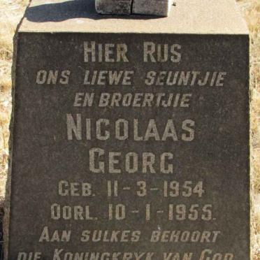 WESTHUIZEN Nicolaas Georg, v.d 1954-1955