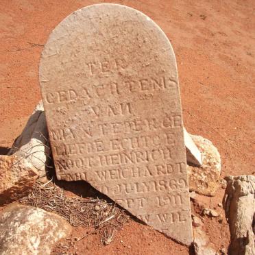 WEICHARDT Heinrich Emil 1869-1911