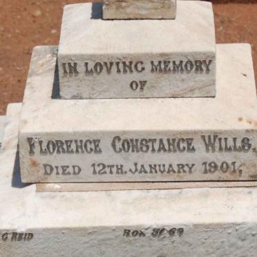 WILLS Florence Constance -1901