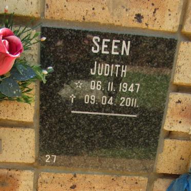 SEEN Judith 1947-2011