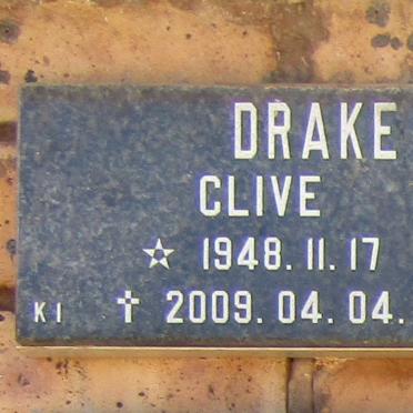 DRAKE Clive 1948-2009