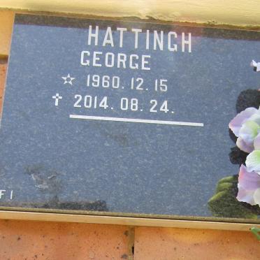 HATTINGH George 1960-2014