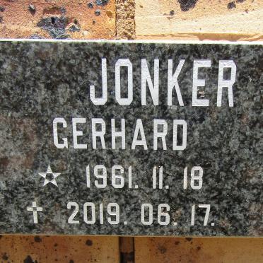 JONKER Gerhard 1961-2019